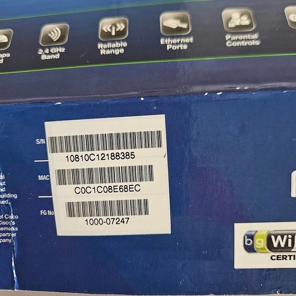 LINKSYS Router E1200 Wireless N - Picture 7 of 11